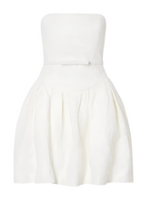 Brand New Self portrait creme lace bandeau mini dress